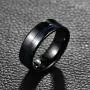 MEILING LINGMEI 8mm Wedding Engagement Rings Inlay Blue Guitar Strings Black Tungsten Rings for Men Women Comfort Fit Size 7-12 MEILING LINGMEI 8mm Wedding Engagement Rings Inlay Blue Guitar Strings Black Tungsten Rings for Men Women Comfort Fit Size 7-12