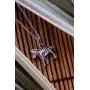 Boma Jewelry Sterling Silver Zebra Necklace, 18 Inches Boma Jewelry Sterling Silver Zebra Necklace, 18 Inches