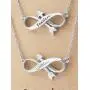 Quan Jewelry Infinity Arrow with Word Pendant Necklace Set for 2, Perfect Jewelry Necklace Gifts for Sisters, Bestfriends and BFFs, Motivational Charm with Inspirational Quote on Gift Card Quan Jewelry Infinity Arrow with Word Pendant Necklace Set for 2, Perfect Jewelry Necklace Gifts for Sisters, Bestfriends and BFFs, Motivational Charm with Inspirational Quote on Gift Card