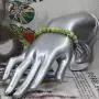 Amandastone Natural Australian Chrysoprase Gemstone 8mm Round Beads Stretch Bracelet 7inch