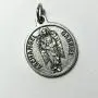 Archangel Gabriel Protect Protection Medal Pendant Charm with Prayer Made in Italy Silver Tone Catholic 3/4'' Archangel Gabriel Protect Protection Medal Pendant Charm with Prayer Made in Italy Silver Tone Catholic 3/4''