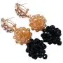 laanc Womens Wedding 6 Rows Champagne Gold AB and Multicolor Crystal Beads African Jewelry Sets laanc Womens Wedding 6 Rows Champagne Gold AB and Multicolor Crystal Beads African Jewelry Sets
