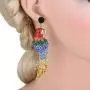EVER FAITH Womens Austrian Crystal Art Deco Parrot Pet Bird Pierced Dangle Earrings Gold-Tone EVER FAITH Womens Austrian Crystal Art Deco Parrot Pet Bird Pierced Dangle Earrings Gold-Tone