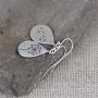 925 Sterling Silver Dandelion Drop Earrings for Women Teen Girls Water Drop Silver Flower Mountain Tree Dangle Earrings Jewelry Gifts for Mom Lover