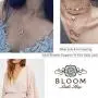 Olbye Silver Whale Tail Necklace Choker Layering Sunflower Necklace for Women and Girls Personalized Necklace Jewelry