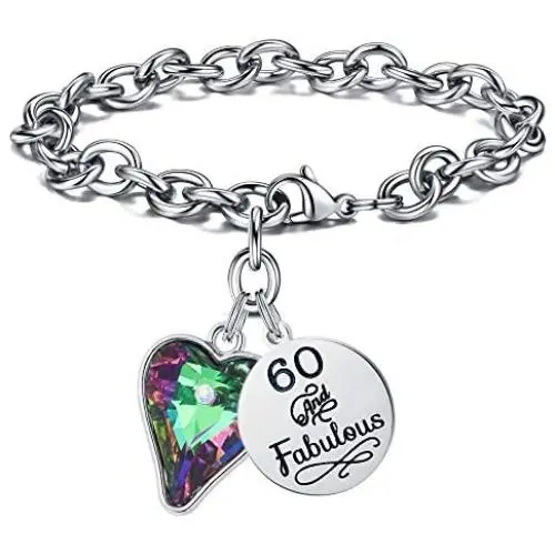 M MOOHAM Birthday Gifts Bracelet for Women Girls, Fabulous Birthday Charm Bracelets 10th 16th 20th 30th 40th 50th 60th 70th 80th 90th Birthday Gift for Friend, Mom, Daughter, Niece, Sister, Grandma M MOOHAM Birthday Gifts Bracelet for Women Girls, Fabulous Birthday Charm Bracelets 10th 16th 20th 30th 40th 50th 60th 70th 80th 90th Birthday Gift for Friend, Mom, Daughter, Niece, Sister, Grandma