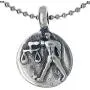 Jewelry Astrology Zodiac sign Libra Scales (Sep 23-Oct 22) Amulet Charm Medallion Silver pewter pendant necklace w Silver Ball Chain Jewelry Astrology Zodiac sign Libra Scales (Sep 23-Oct 22) Amulet Charm Medallion Silver pewter pendant necklace w Silver Ball Chain