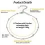 ChicSilver 925 Sterling Silver Ankle Bracelet for Women, Simple Durable Cuban Link/Figaro/Twist Rope Chain Anklets for Beach Party(with Gift Box) ChicSilver 925 Sterling Silver Ankle Bracelet for Women, Simple Durable Cuban Link/Figaro/Twist Rope Chain Anklets for Beach Party(with Gift Box)