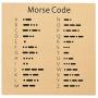 BBBGEM Morse Code Bracelets for Women/Men,Handmade Adjustable Silver Morris Code Bead Bracelet on Silk Cord for Friend/Family/Couple Secret Message Jewelry Inspirational Gift,with Gift Box