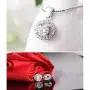 Majesto Round Jewelry Set for Women Bridesmaid Jewelry Sets Necklace and Earring Sets Costume Jewelry Gift 18K White Gold Plated Majesto Round Jewelry Set for Women Bridesmaid Jewelry Sets Necklace and Earring Sets Costume Jewelry Gift 18K White Gold Plated
