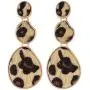 Wovanoo Leopard Print Earring Leather Fur Earrings for Women Statement Drop Dangle Earrings Wovanoo Leopard Print Earring Leather Fur Earrings for Women Statement Drop Dangle Earrings