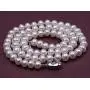 JYX Natural White Freshwater Cultured Pearl Necklace 18 inches JYX Natural White Freshwater Cultured Pearl Necklace 18 inches