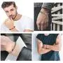 Jstyle 4Pcs Hematite Bead Bracelet for Men Women 8mm Tiger Eye Stone Beads Bracelet Elastic Natural Stone Bracelet Bangle Jstyle 4Pcs Hematite Bead Bracelet for Men Women 8mm Tiger Eye Stone Beads Bracelet Elastic Natural Stone Bracelet Bangle