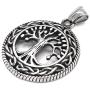 Gungneer Tree of Life Necklace Pendant Stainless Steel Protection Lucky Talisman Celtic Jewelry for Men Women