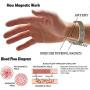 fishhook Viking Tree of Life Raven Talisman Magnetic Bangle Bracelet for Easing Fatigue