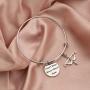 FOTAP Archery Gifts I Dont Wear Bows I Shoot Them Bracelet Hunting Gifts Bow and Arrow Charm Gift