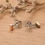 Titanium Stud Earrings for Women Men, Hypoallergenic Simple Geometric Small Stud Earring Tiny Square Stud Earrings Mini Cartilage Earrings Titanium Stud Earrings for Women Men, Hypoallergenic Simple Geometric Small Stud Earring Tiny Square Stud Earrings Mini Cartilage Earrings