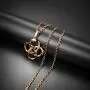 U7 Gothic Punk Jewelry Personalized Snake Necklace Pendant Chain in Platinum Gold Color, Gift for Men Women U7 Gothic Punk Jewelry Personalized Snake Necklace Pendant Chain in Platinum Gold Color, Gift for Men Women