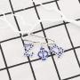 BAUNA ZPB Sorority Brooch Blue Rhinestones ZPB Inspired 1920 Greek Sorority Jewelry Gift Paraphernalia Gift