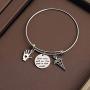 CENWA Massage Therapist Bracelet Massage Physical Therapy Jewelry Don’t Mess with Me I Get Paid to Hurt People Gift for Massage Therapist Massage Chiropractor Graduation