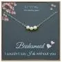 EFYTAL Bridesmaid Gifts, 925 Sterling Silver Cultured Freshwater Pearl Necklace for Bridesmaids, Bridesmaid Proposal Gift, Pendant Jewelry for Women EFYTAL Bridesmaid Gifts, 925 Sterling Silver Cultured Freshwater Pearl Necklace for Bridesmaids, Bridesmaid Proposal Gift, Pendant Jewelry for Women
