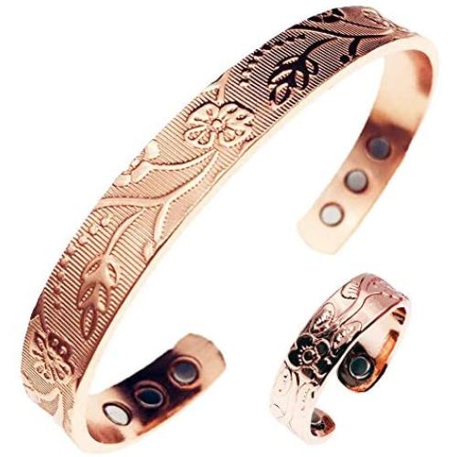 LONGRN-Pure Copper Magnetic Ring & Bracelet for Arthritis Relief,Women