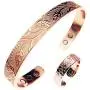 LONGRN-Pure Copper Magnetic Ring & Bracelet for Arthritis Relief,Women LONGRN-Pure Copper Magnetic Ring & Bracelet for Arthritis Relief,Women