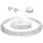 LOYALLOOK Bridal Jewelry Set Crystal Flower Leaf Earring Bracelet Necklace Jewelry Set for Women Costume Jewelry for Women Fashion Jewelry Sets LOYALLOOK Bridal Jewelry Set Crystal Flower Leaf Earring Bracelet Necklace Jewelry Set for Women Costume Jewelry for Women Fashion Jewelry Sets