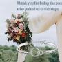 MAOFAED Wedding Officiant Gift Wedding Officiant Thank You Gift Thank You for Being The One Who United Us in Marriage Bridal Party Gift Wedding Coordinator Photographer Gift