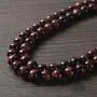 WESTMIAJW Tiger Eye Beads Beaded Necklace Chain for Men,Natural Gemstone Healing Crystal Jewelry 50/60/70cm