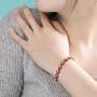 ANISLAJW Gold Plated Ladybug Bracelets for Women, Rainbow Ladybug Jewelry Gifts Bolo Fashion Cute Charm Dainty Friendship Adjustable Link Cubic Zirconia Tennis Bracelets for Women