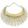 Pingyongchang African Collar Choker Necklace Gold Statement Chokers Bib Chunky Necklaces Jewelry Boho Exaggerated Jewelry for Women Girls Pingyongchang African Collar Choker Necklace Gold Statement Chokers Bib Chunky Necklaces Jewelry Boho Exaggerated Jewelry for Women Girls