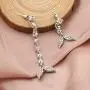 WUSUANED Ocean Mermaid Tail Drop Earrings Beach Brides Jewelry Gift For Women