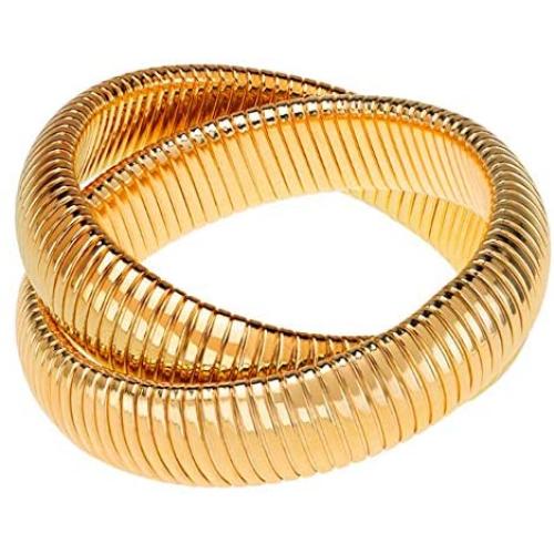 Janis Savitt Double Cobra Bracelet