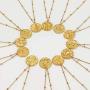 Moronly Zodiac Necklaces for Women 12 Constellation Necklace Stainless Steel Horoscope Astrology Chain Necklace 14K Gold Plated Jewelry Hypoallergenic…
