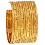 JDZ COLLECTION Indian Gold Plated Bangles Jewelry for Women & Girls Gold Plated Jewelry for Women