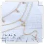 Ckecharfa Boho Layered Y-Necklace Gold Star Choker Necklaces Crystal Pendant Long Chain Summer Beach Neck Chains Adjustable Jewelry for Women and Girls Ckecharfa Boho Layered Y-Necklace Gold Star Choker Necklaces Crystal Pendant Long Chain Summer Beach Neck Chains Adjustable Jewelry for Women and Girls