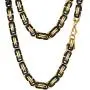 PROSTEEL 4MM/6MM/8MM Stainless Steel Necklace for Men Boys Women, Stylish and Cool, Byzantine Chain Black Gold Silver Tone, 18-30 Inches, Come Gift Box PROSTEEL 4MM/6MM/8MM Stainless Steel Necklace for Men Boys Women, Stylish and Cool, Byzantine Chain Black Gold Silver Tone, 18-30 Inches, Come Gift Box