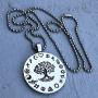 Coexist Pagan Jewelry Yggdrasil Tree of life Respect all religion and Faith Love Worlds Peace Protection Amulet Pewter Mens Womens Pendant Necklace Charm For men women Silver Ball Chain