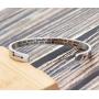 Meibai Coworker Leaving Gift for Women Funny Goodbye Message Engraved Cuff Bangle Bracelet Funny Going Away Gift for Best Coworker Friend