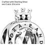Pandora Jewelry Sparkling Crown O Cubic Zirconia Charm in Sterling Silver