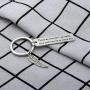 Memorial Keychain Loss Jewelry Those We Love Dont Go Away They Walk Beside Us Everyday Sympathy Gift Remembrance Loved One