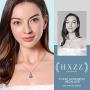 HXZZ Fine Jewelry Natural Gemstone Gifts for Women Sterling Silver Swiss Blue Topaz Amethyst Citrine Pendant Necklace