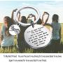 WSNANG Best Friend Keychain Thank You Gift to My Best Friend You are The Sun to My Shine Keychain Best Friend Appreciation Gift BFF Gift Friendship Jewelry