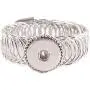 My Prime Gifts Snap Jewelry Wrap Coil Bracelet One Size Fits Band fits 18-20mm Ginger Style Charms By My Prime Gifts My Prime Gifts Snap Jewelry Wrap Coil Bracelet One Size Fits Band fits 18-20mm Ginger Style Charms By My Prime Gifts