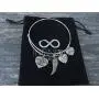 Memorial Jewelry, Memorial Bracelet, A Piece of My Heart is in Heaven Bangle Bracelet Memorial Jewelry, Memorial Bracelet, A Piece of My Heart is in Heaven Bangle Bracelet