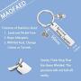 MAOFAED Tennis Gift Tennis Player Gift Tennis Coach Gift Tennis Captain Gift Tennis Team Gift I Survived Being Captain Tennis Keychain