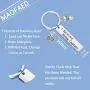 MAOFAED Tennis Gift Tennis Player Gift Tennis Coach Gift Tennis Captain Gift Tennis Team Gift I Survived Being Captain Tennis Keychain