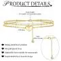 Florideco 14K Gold Plated Initial Bracelet for Women Letter Layered Chain Bracelet Dainty Alphabet Heart Charm Jewelry Gifts