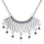 925 Sterling Silver RBG Dissent Collar Necklace Women Equality Jewelry Gifts Fan of Ruth Bader Ginsburg